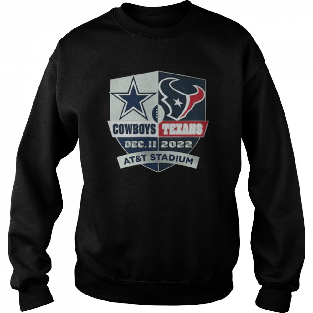 Dallas Cowboys Vs Houston Texans Dec 11 2022 At&Amp;T Stadium  Unisex Sweatshirt