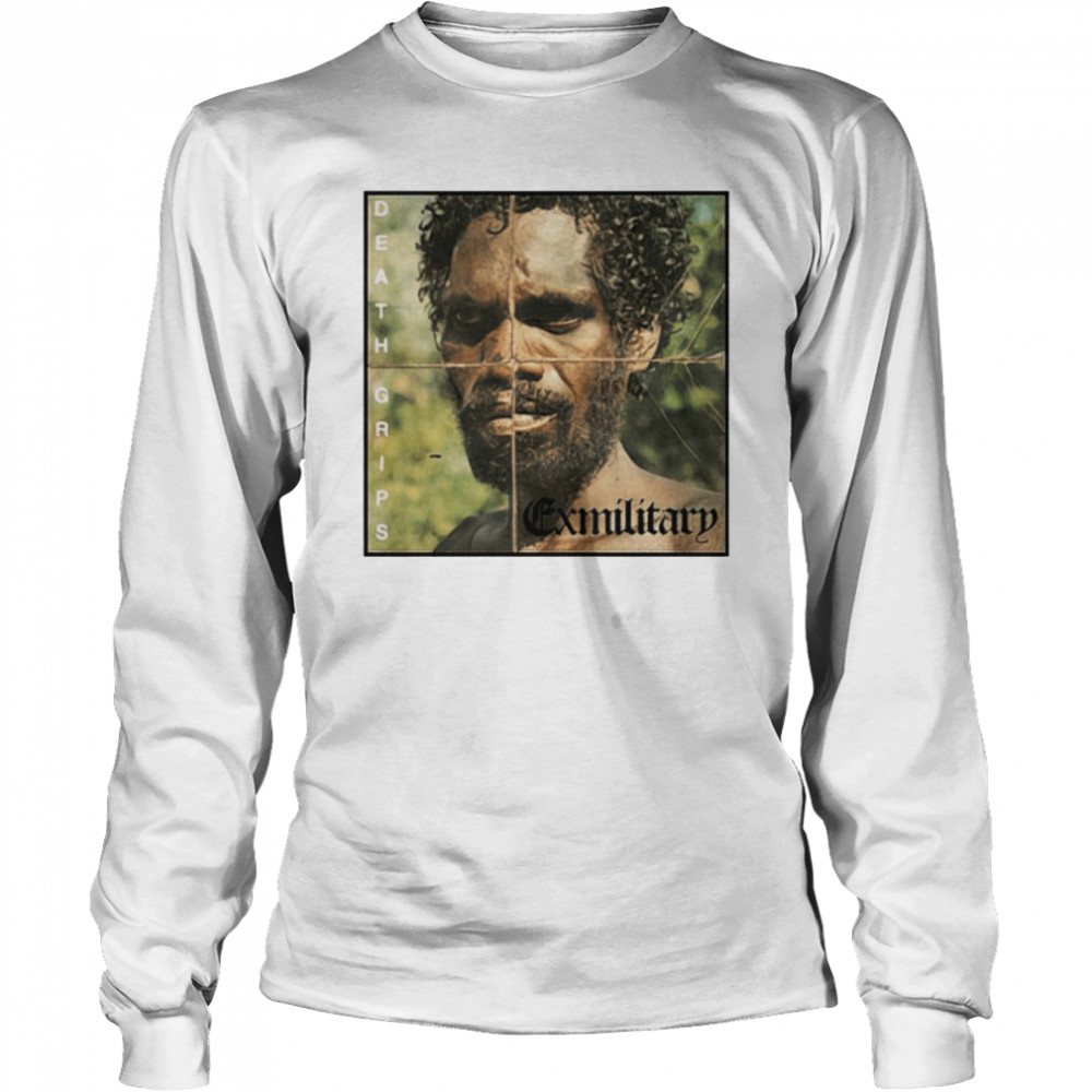 Death Grips Exmilitary Cover Shirt Long Sleeved T-Shirt
