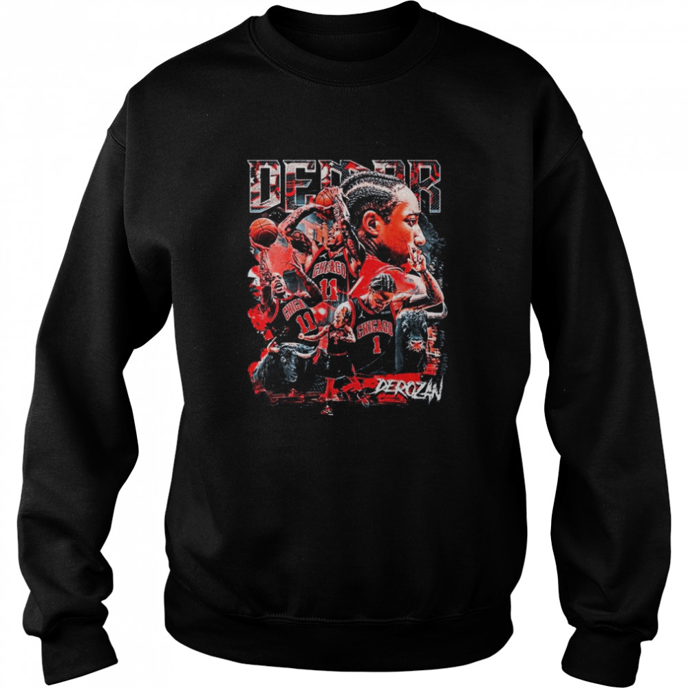 Derozan Demar  Basketball Mvp Player Vintage Shirt Unisex Sweatshirt
