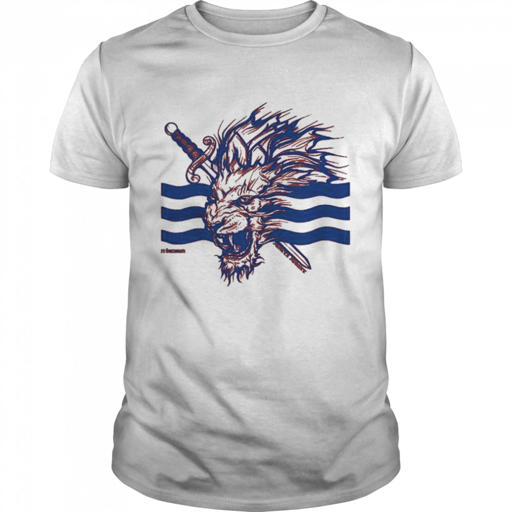 fC Cincinnati lion flag sword shirt