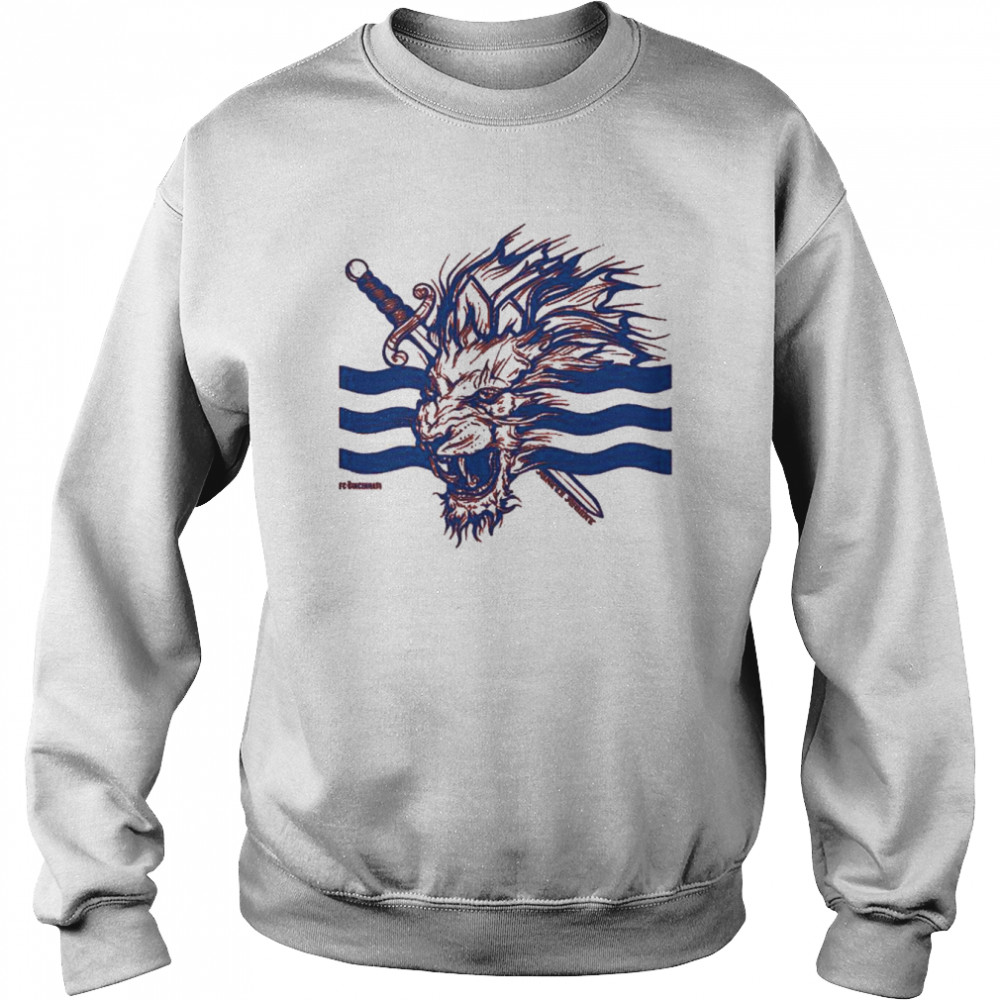 Fc Cincinnati Lion Flag Sword Shirt Unisex Sweatshirt