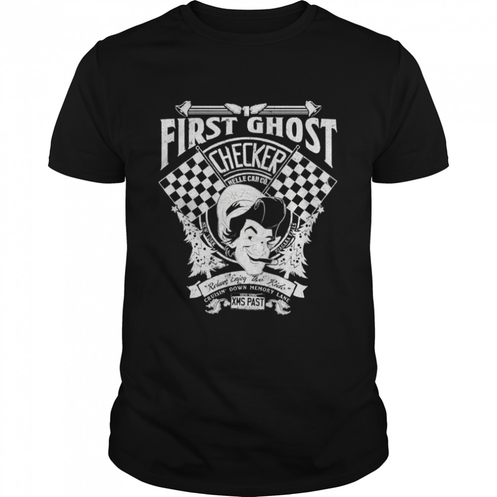 First Ghost Cab Co Xmas Past Scrooged shirt