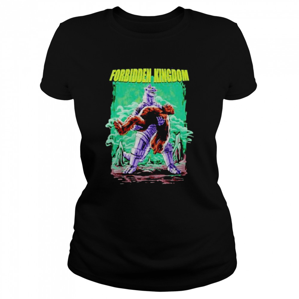Forbidden Kingdom Mechagodzilla T-Shirt Classic Women'S T-Shirt