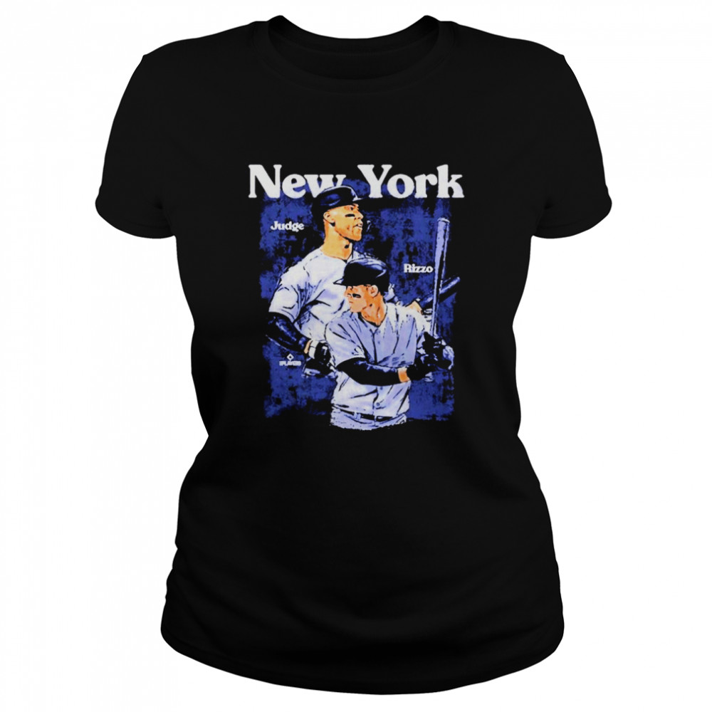 New York Aaron Judge Rizzo Baseball Lover Shirt 1 New York Aaron Judge Rizzo Baseball Lover Shirt Classic Women'S T-Shirt