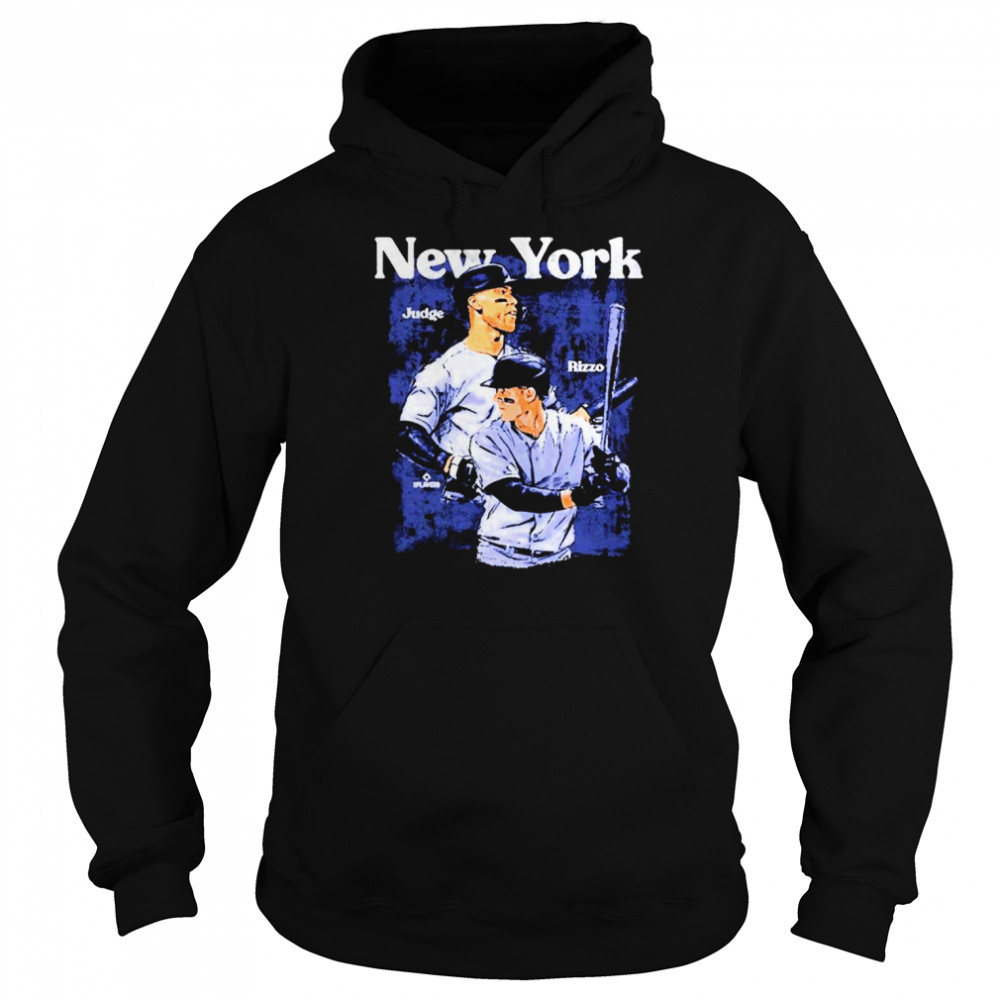 New York Aaron Judge Rizzo Baseball Lover Shirt Unisex Hoodie