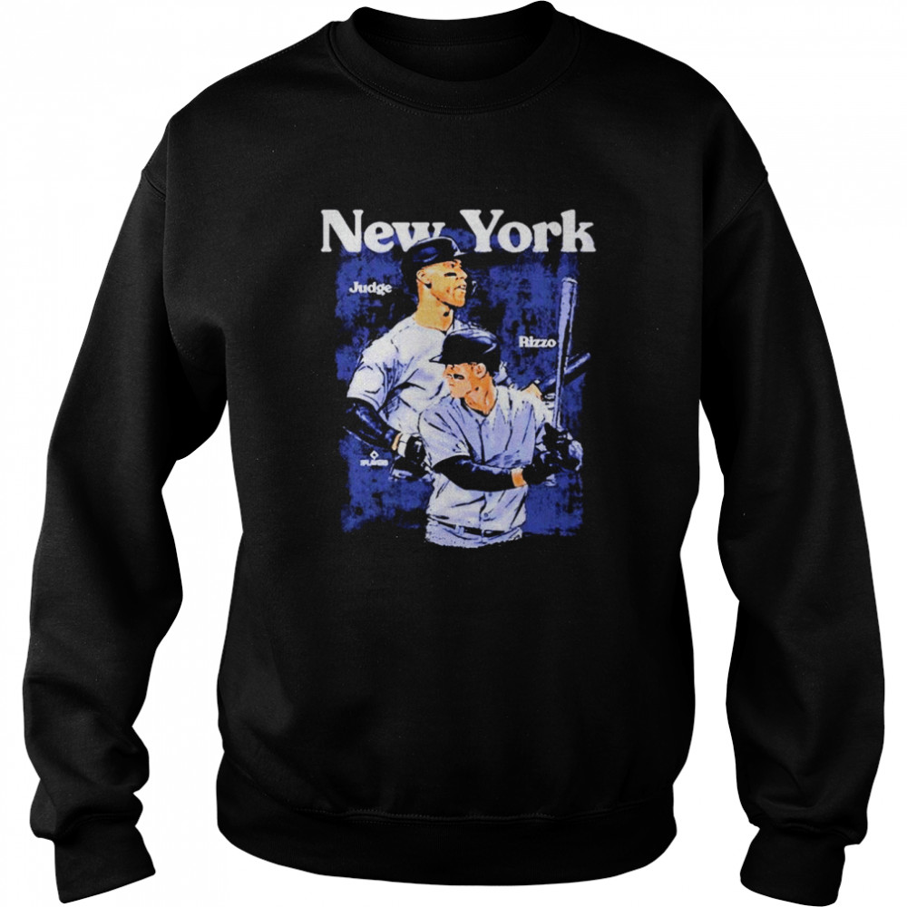 New York Aaron Judge Rizzo Baseball Lover Shirt 3 New York Aaron Judge Rizzo Baseball Lover Shirt Unisex Sweatshirt