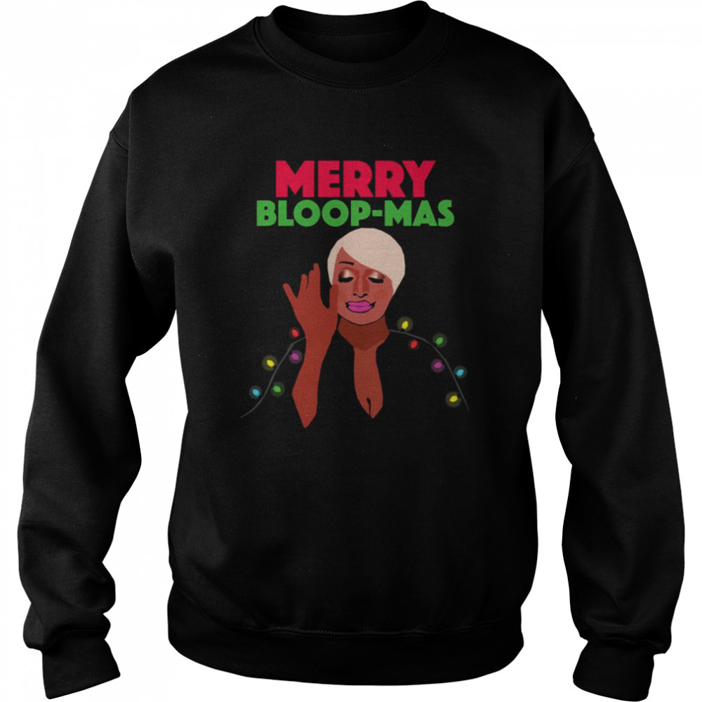 Nene Leakes Merry Bloop Mas Rhoa Real Housewives Of Atlanta Christmas Shirt Unisex Sweatshirt