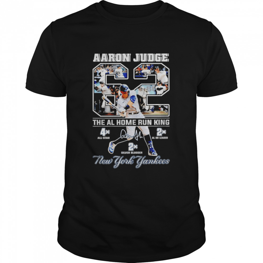 60 Aaron Jodge The AL Home Run King New York Yankees shirt