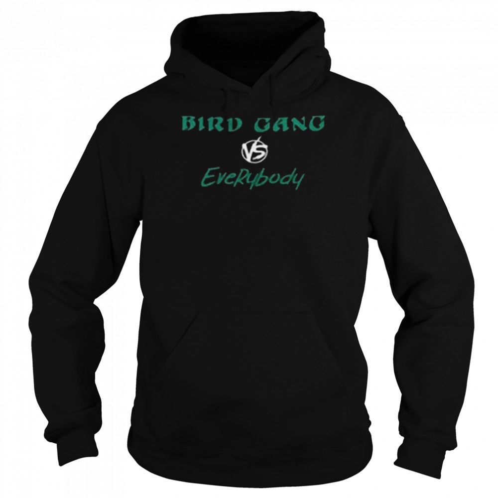 Bird Gang Vs Everybody Go Birds Philadelphia Eagles Football  Unisex Hoodie