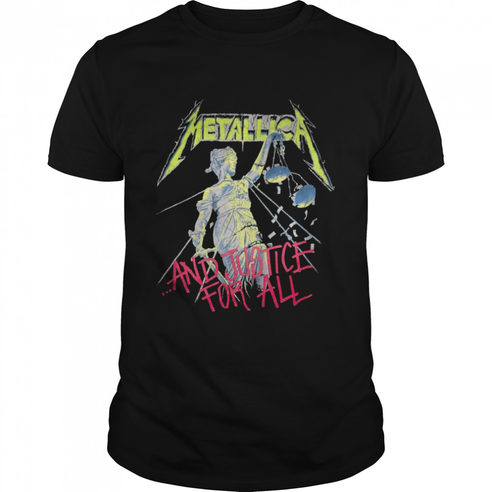 Metal Band And Justice For All shirt