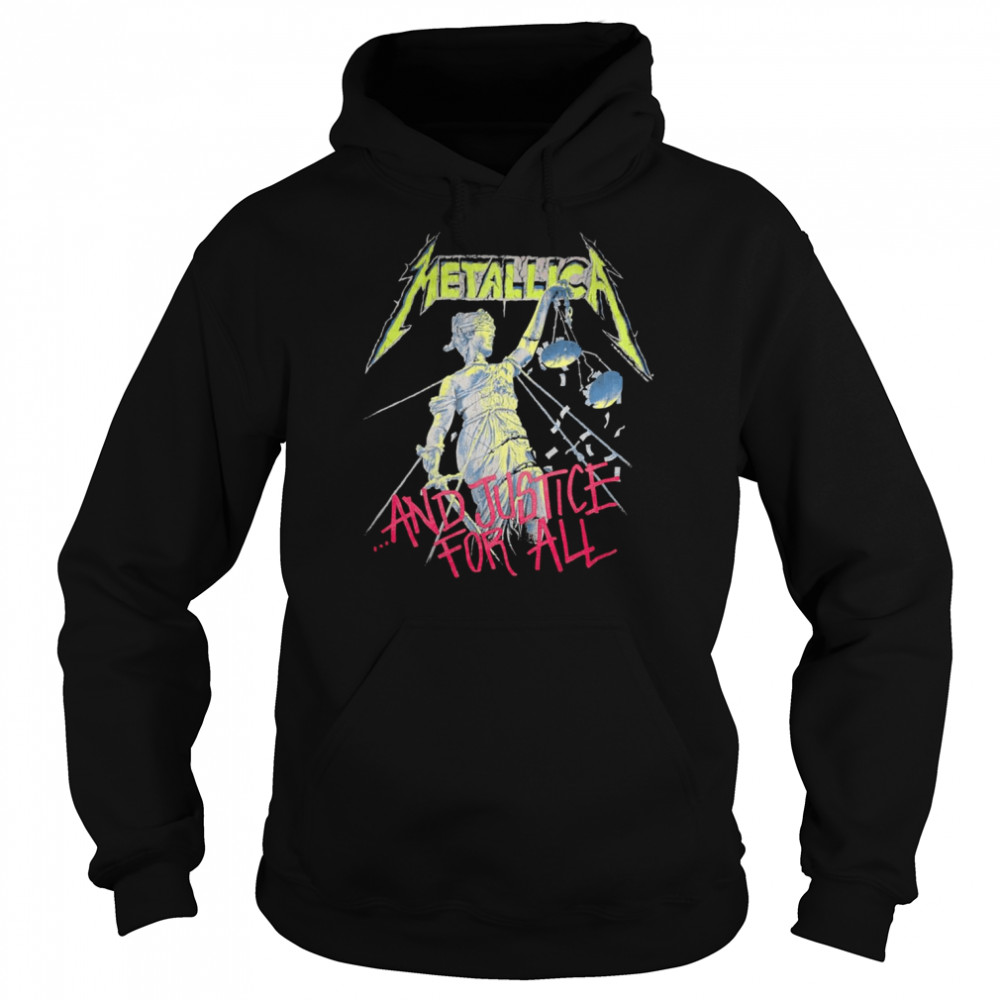 Metal Band And Justice For All Shirt Unisex Hoodie