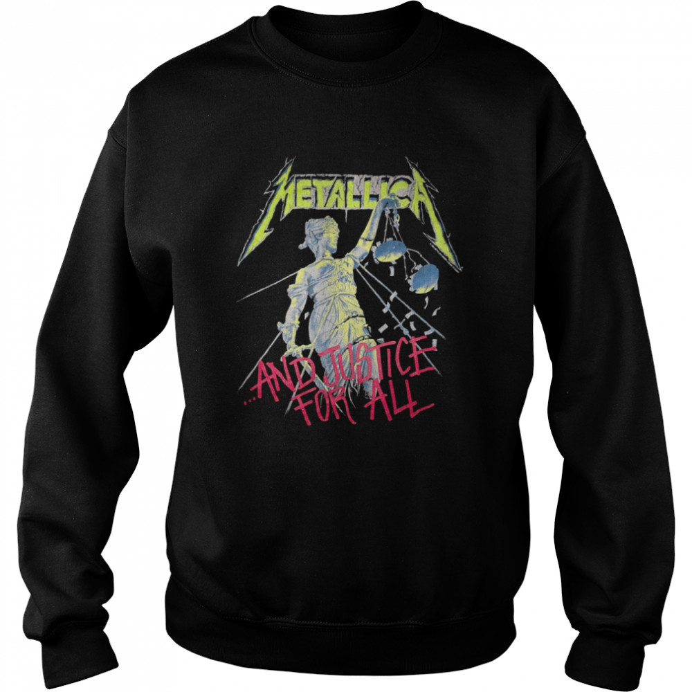 Metal Band And Justice For All Shirt Unisex Sweatshirt