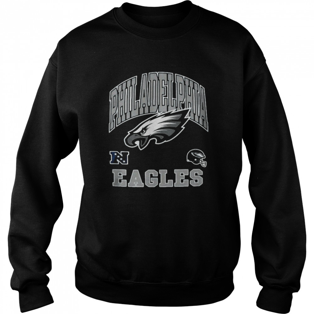 Philadelphia Eagles Youth Official Business Midnight Green  Unisex Sweatshirt