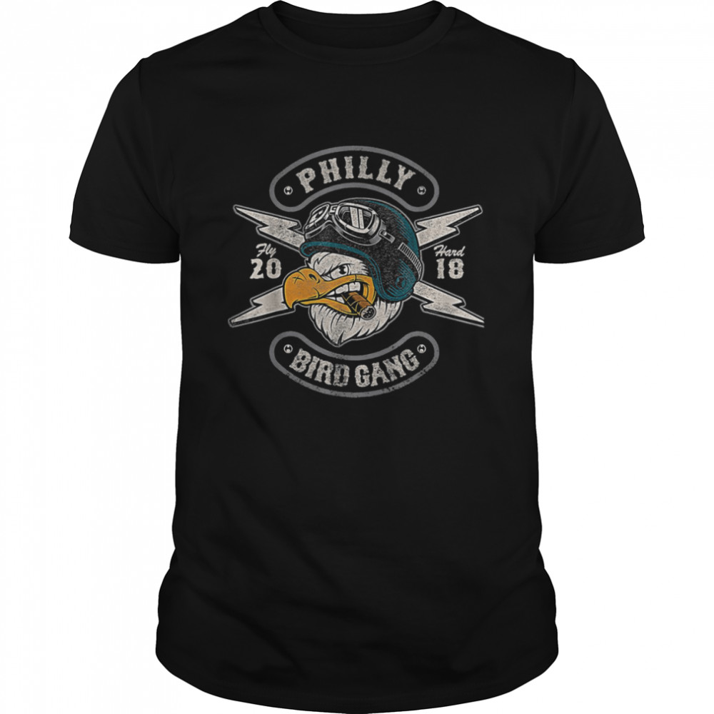 Philly Bird Gang Philadelphia Eagles Football Vintage Logo shirt