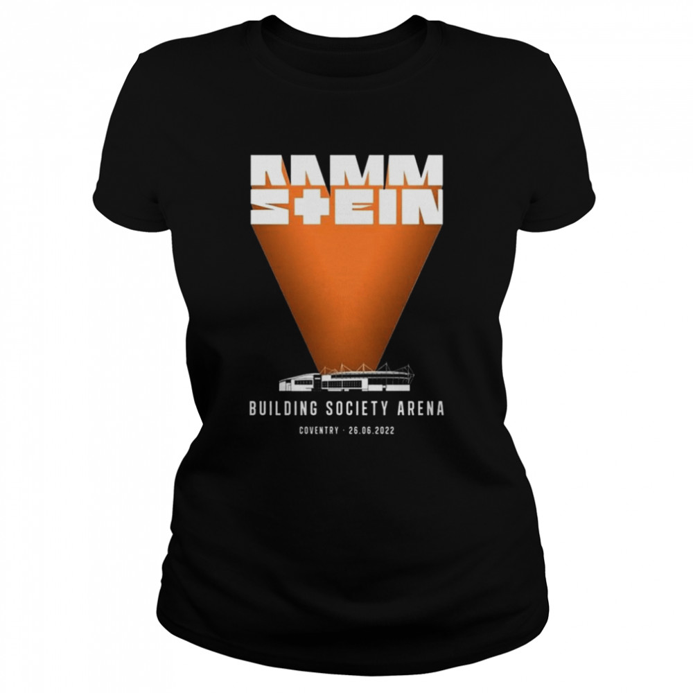 Rammstein Building Society Arena Coventry 2022 Tour  Classic Women's T-shirt