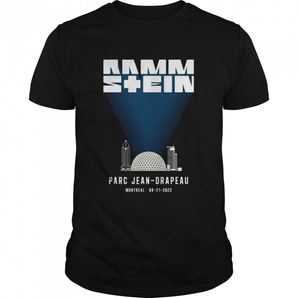 Rammstein Parc Jean Drapeau Stadium Montreal Tour 2022 Shirt
