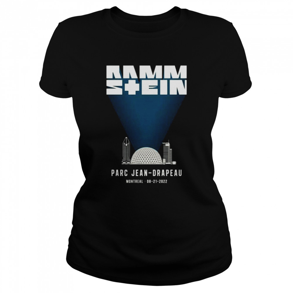 Rammstein Parc Jean Drapeau Stadium Montreal Tour 2022  Classic Women'S T-Shirt