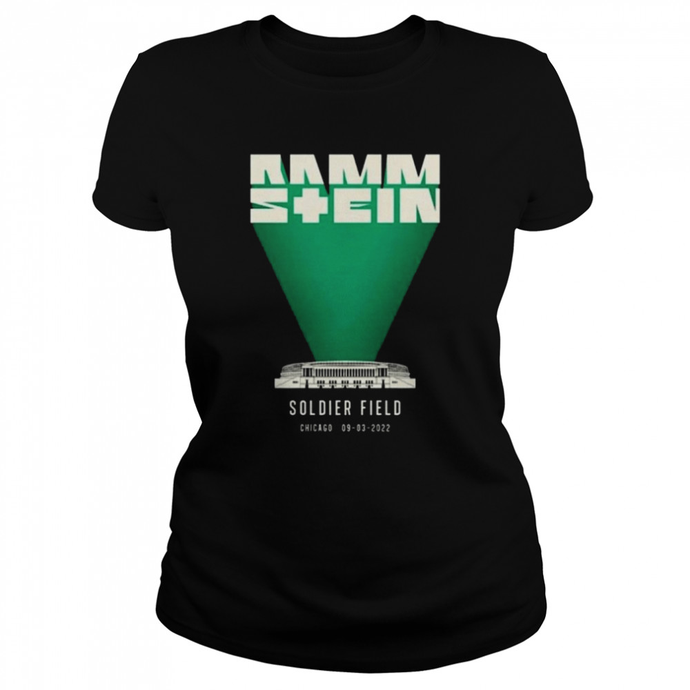 Rammstein Soldier Field Chicago Tour 2022  Classic Women'S T-Shirt