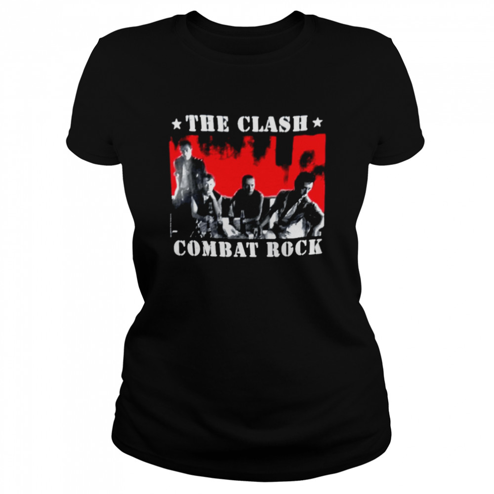 The Clash T Combat Rock 100 Shirt Classic Women'S T-Shirt