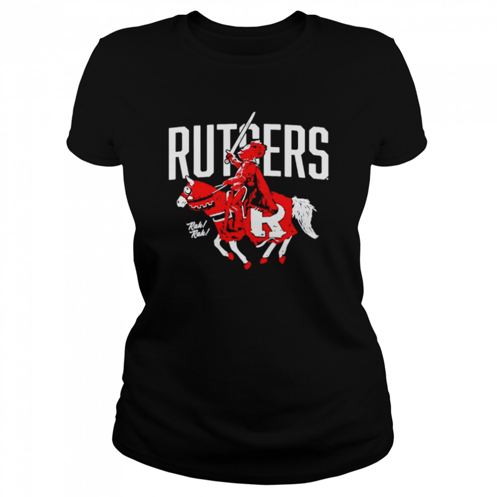 Black Rutgers Knights shirt Classic Women's T-shirt