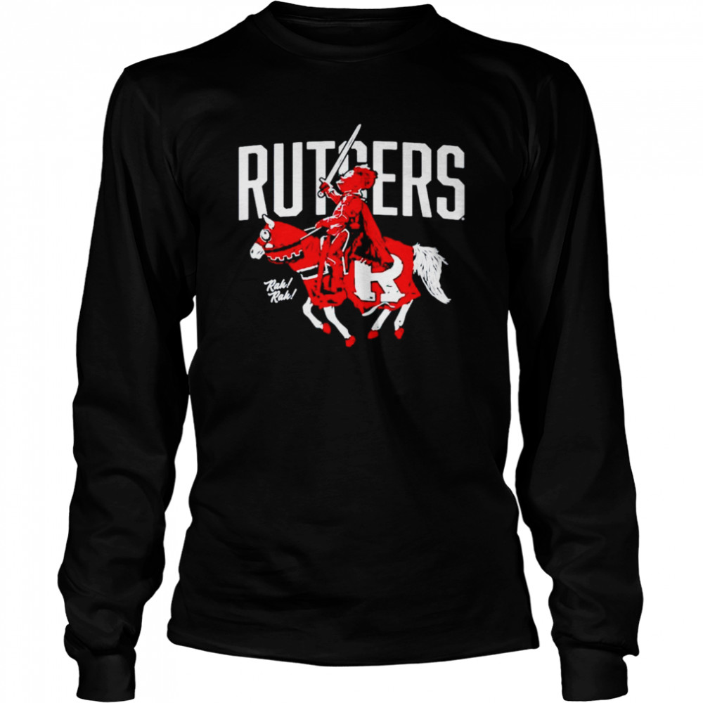 Black Rutgers Knights shirt Long Sleeved T-shirt