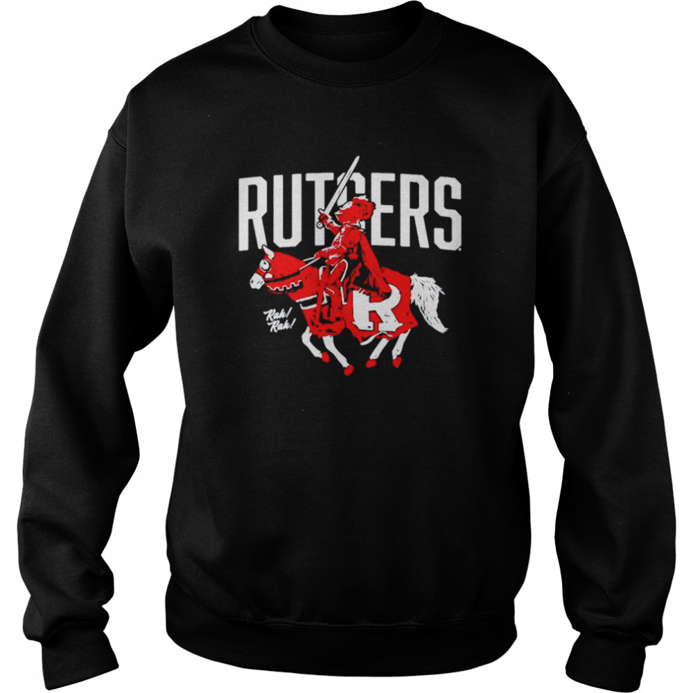 Black Rutgers Knights shirt Unisex Sweatshirt