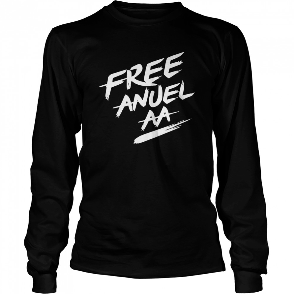 Free Anuel Aa shirt Long Sleeved T-shirt