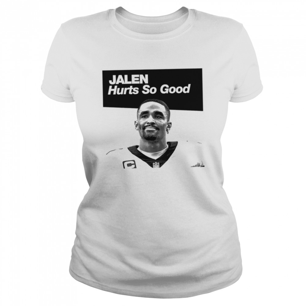 Jalen Hurts So Good black and white shirt Classic Women's T-shirt