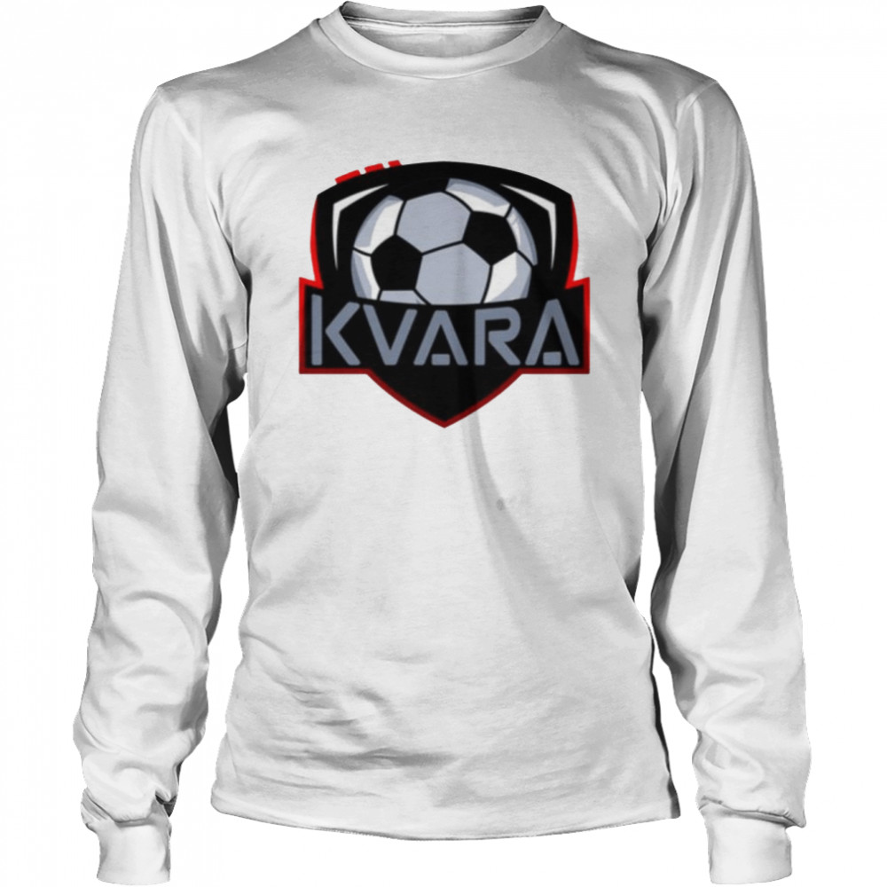 Kvara Football Logo Shirt Long Sleeved T-Shirt