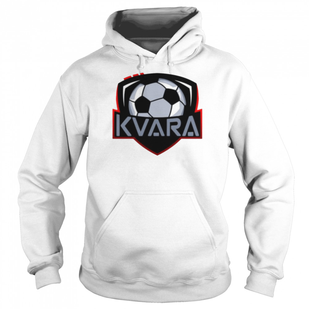 Kvara Football Logo Shirt Unisex Hoodie