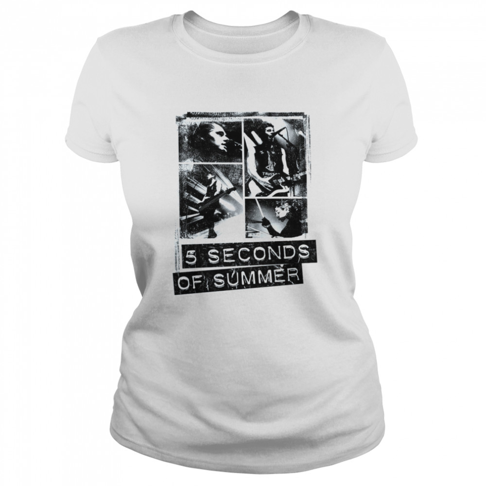 Merch Band Tour For Fan 1 5 Seconds Of Summer 5sos shirt Classic Women's T-shirt