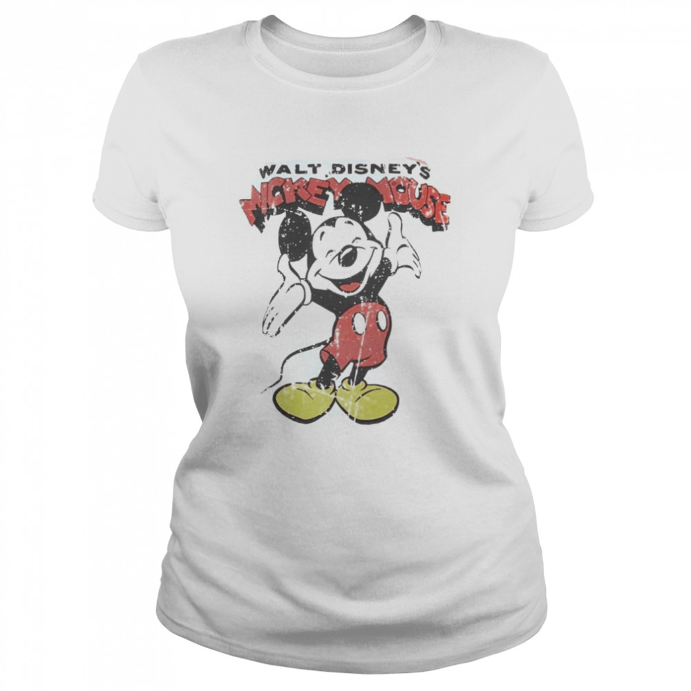 Mickey Mickey Mouse Disney Holiday Disneyworld shirt Classic Women's T-shirt
