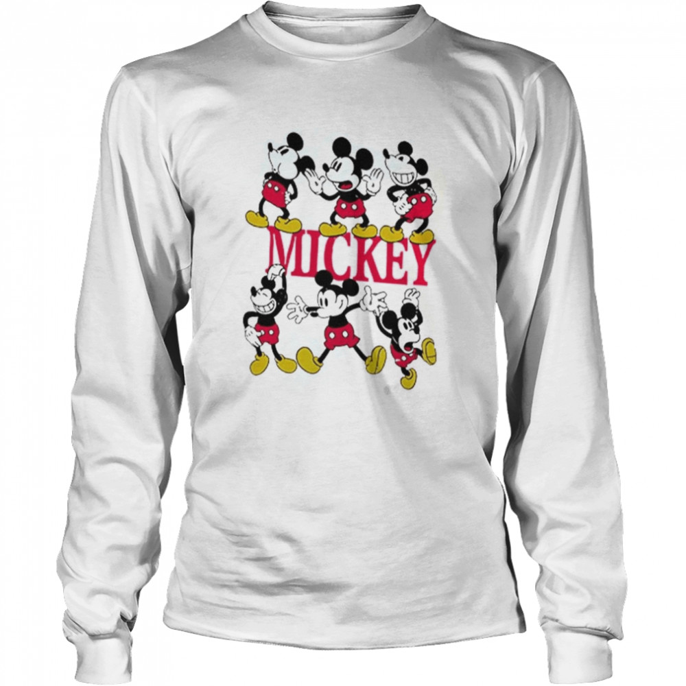 Mickey Mickey Mouse Mickey Disney Disney Holiday Disneyworld Disney Land shirt Long Sleeved T-shirt