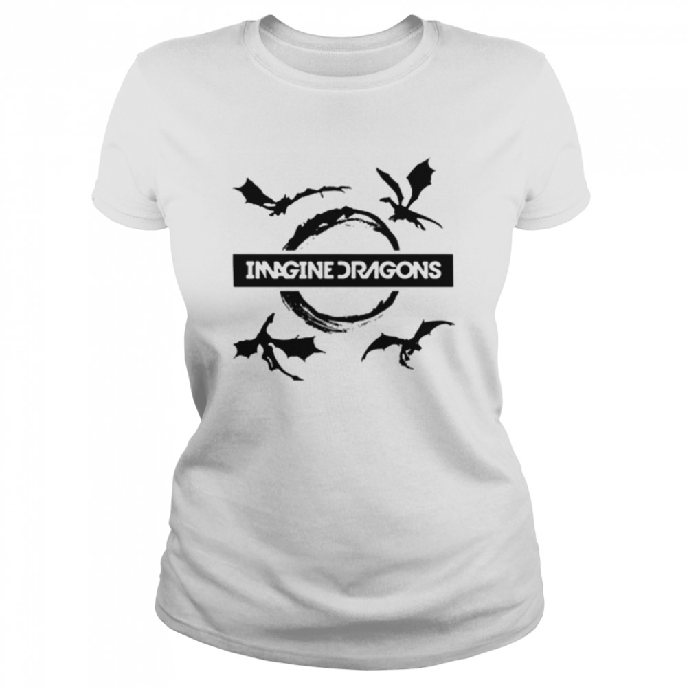 Minimalist Design Imagine Dragons World Tour 2022 shirt Classic Women's T-shirt