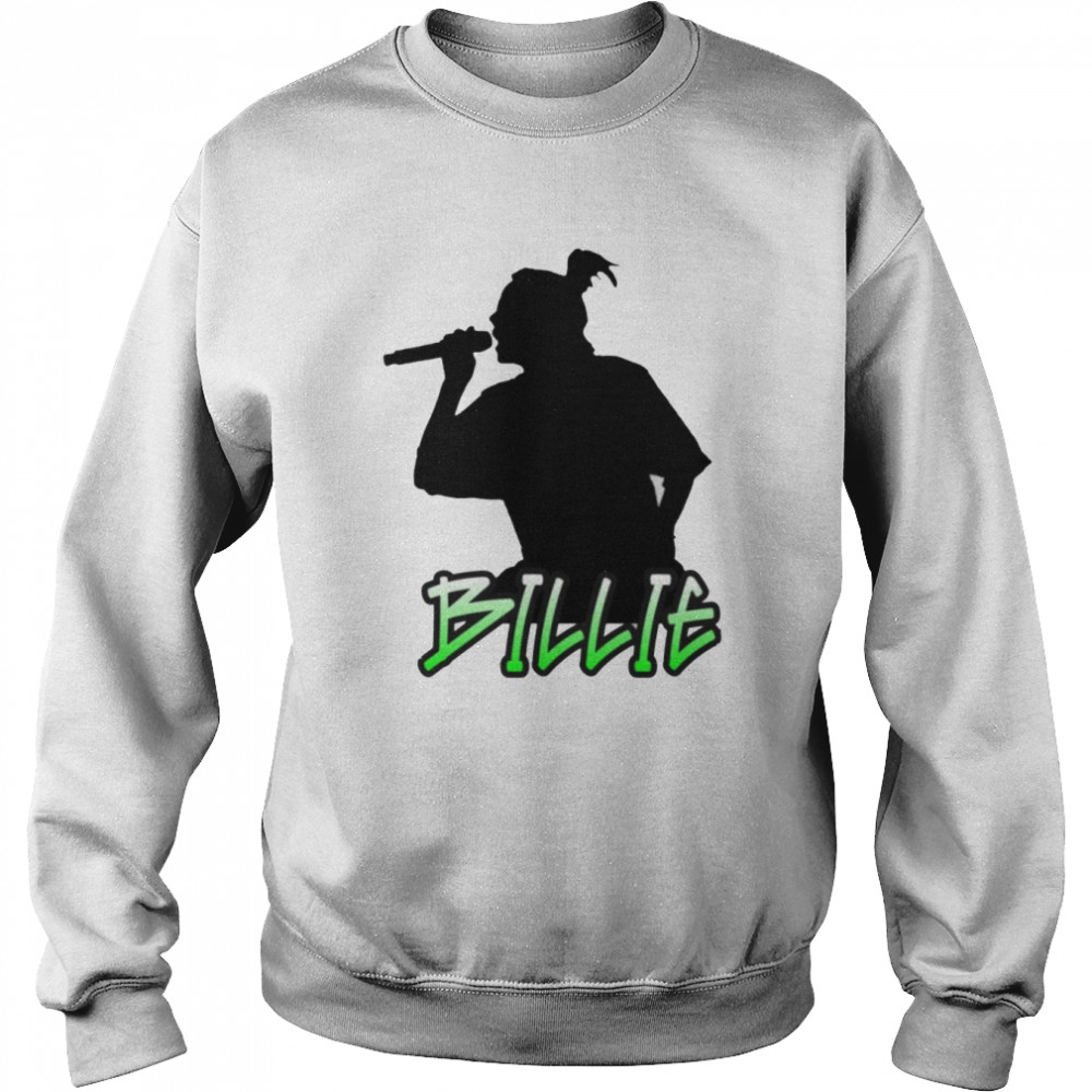 Portrait Billie Eilish Singer Pop Music Pop Star shirt Unisex Sweatshirt