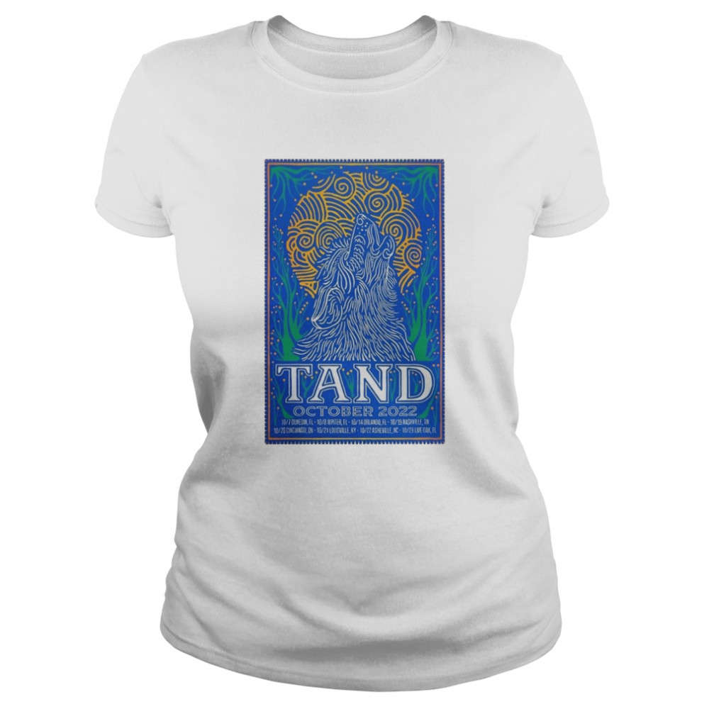 Tand The Band Nashville TN Oct 19 2022  Classic Women's T-shirt