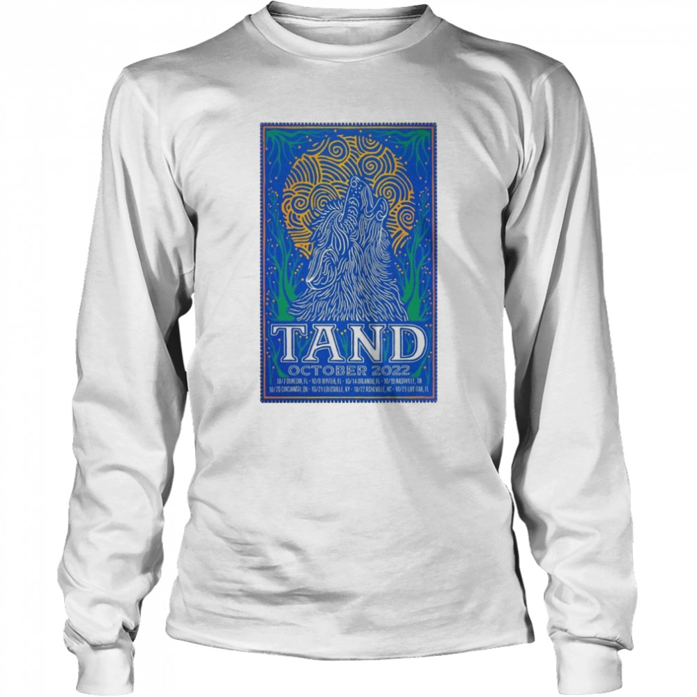 Tand The Band Nashville TN Oct 19 2022  Long Sleeved T-shirt