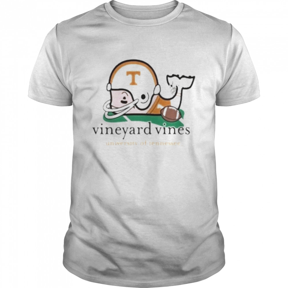 Vineyard Vines Tennessee Volunteers Football Whale 2022 Shirt