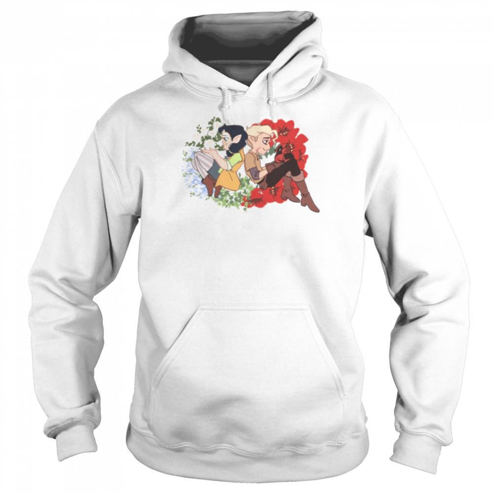 Willow & Hunter The Owl House Flora Edition shirt Unisex Hoodie