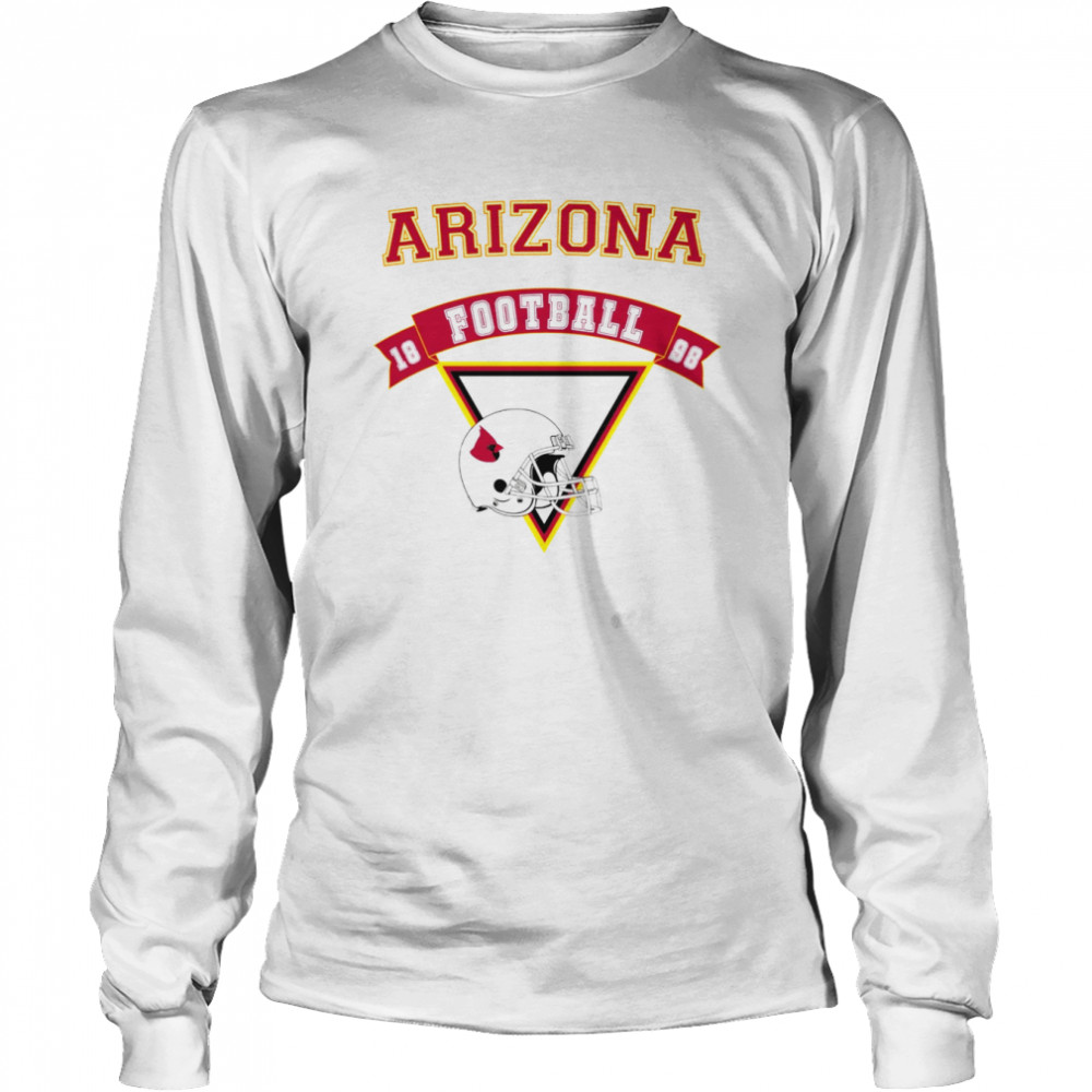 Vintage Style Arizona Cardinal Football shirt Long Sleeved T-shirt
