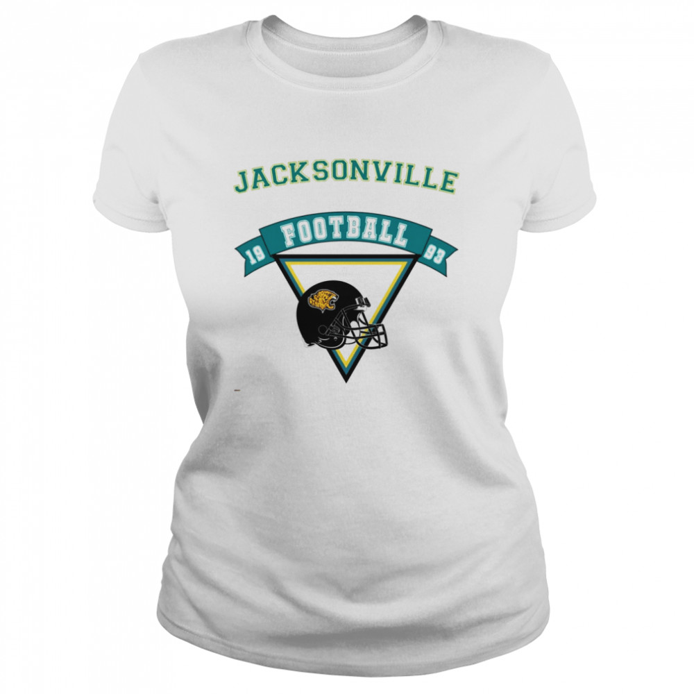 Vintage Style Jacksonville Jaguar Football Nfl Shirt Classic Women'S T-Shirt
