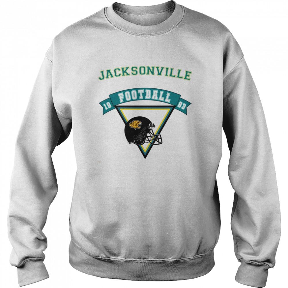 Vintage Style Jacksonville Jaguar Football Nfl Shirt Unisex Sweatshirt