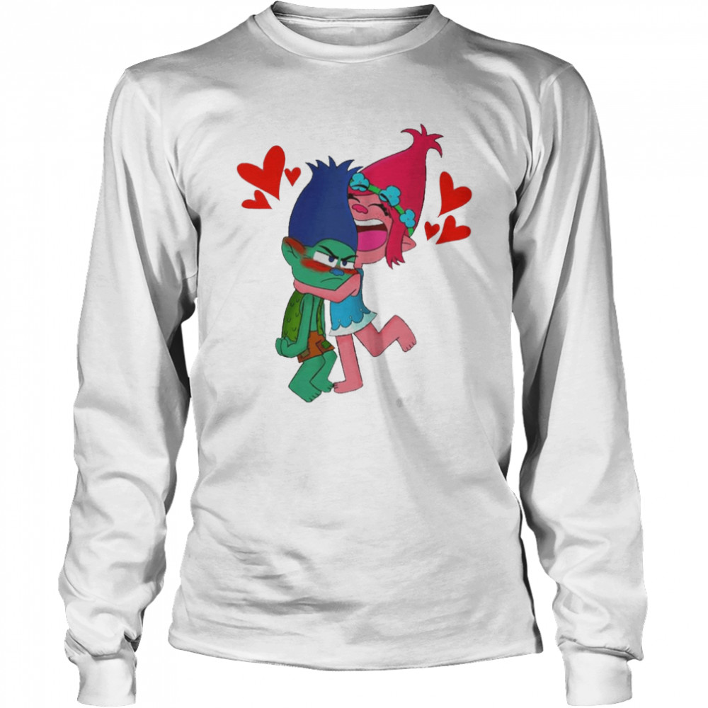 Trolls Hug Time Shirt 2 Trolls Hug Time Long Sleeved T-Shirt
