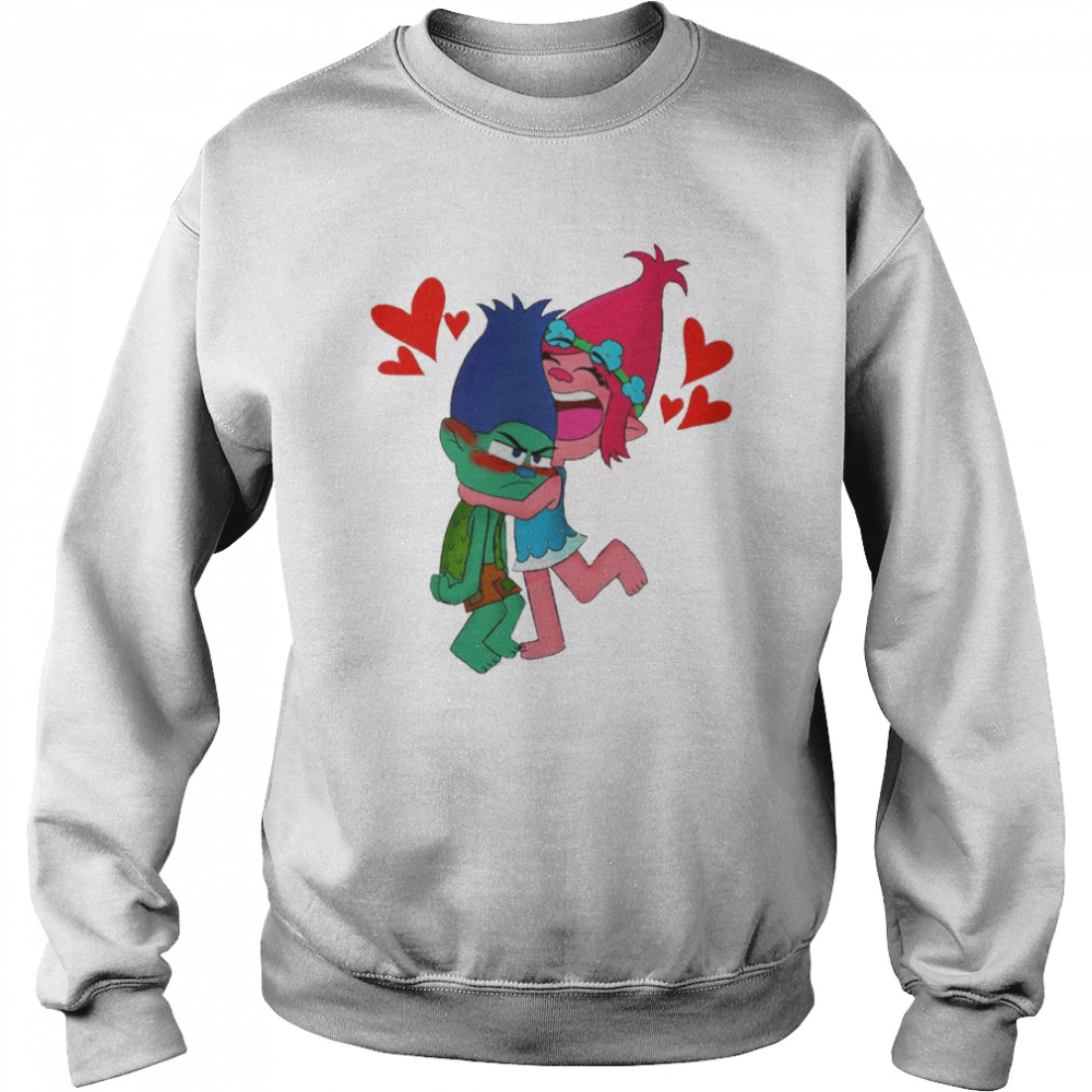 Trolls Hug Time Shirt 3 Trolls Hug Time Unisex Sweatshirt