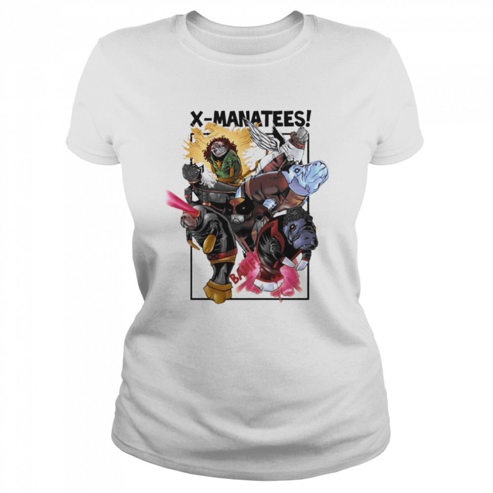 Water Dog X-Manatees Shirt 1 Water Dog X-Manatees Classic Women'S T-Shirt
