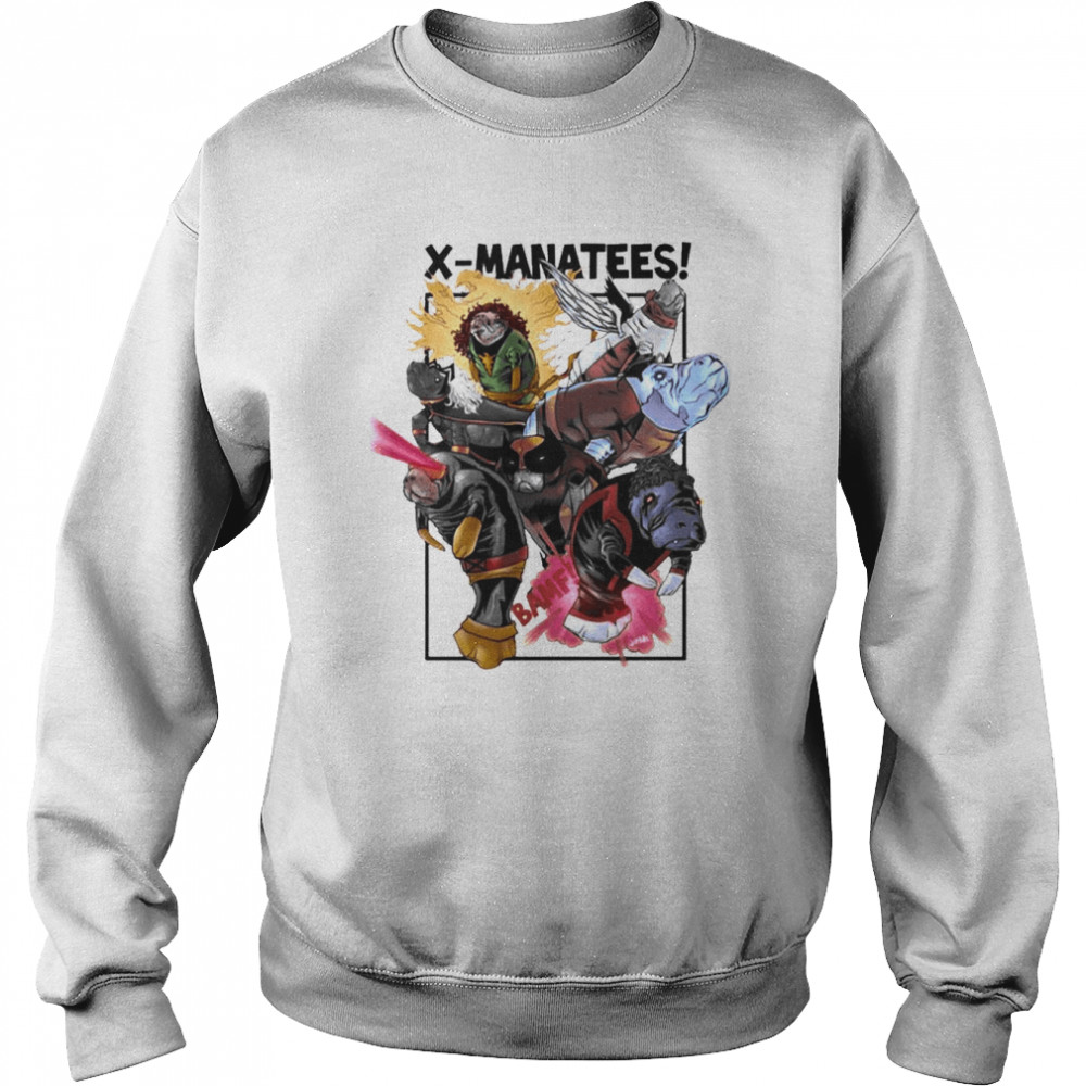 Water Dog X-Manatees Shirt 3 Water Dog X-Manatees Unisex Sweatshirt