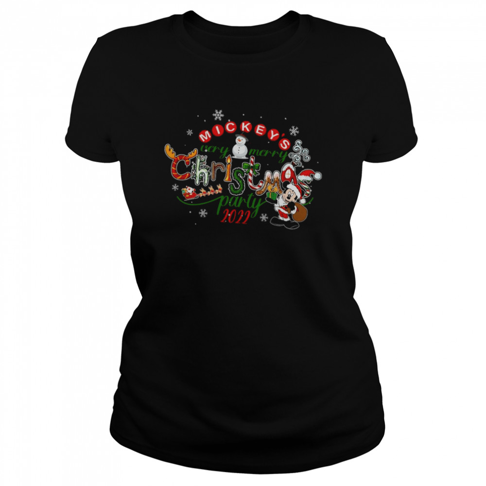 Mickey’s Very Merry Christmas Party 2022 Shirt Classic Women'S T-Shirt
