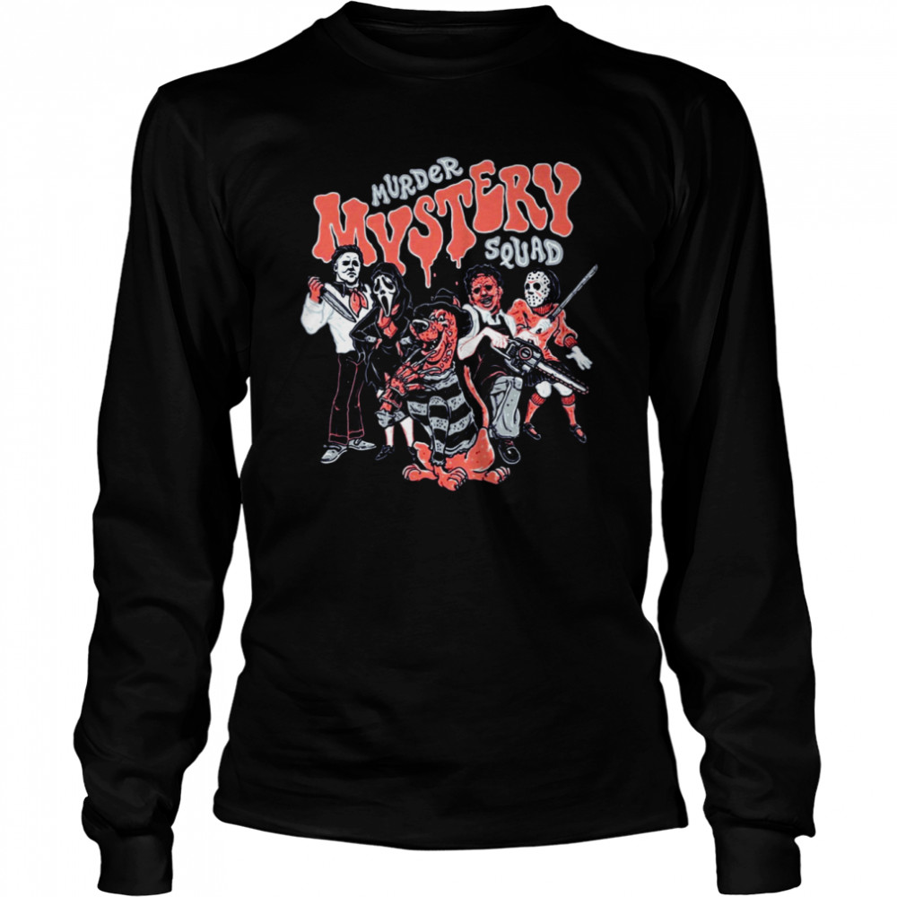 Murder Mystery Squad 2022 Scooby Doo Shirt Long Sleeved T-Shirt