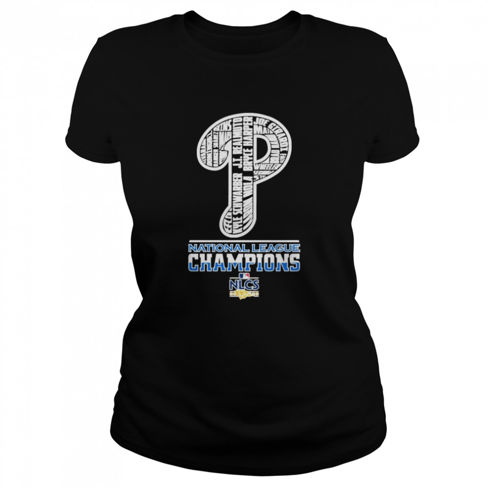 Philadelphia Phillies Team National League Champions 2022 Nlcs Shirt Classic Women'S T-Shirt