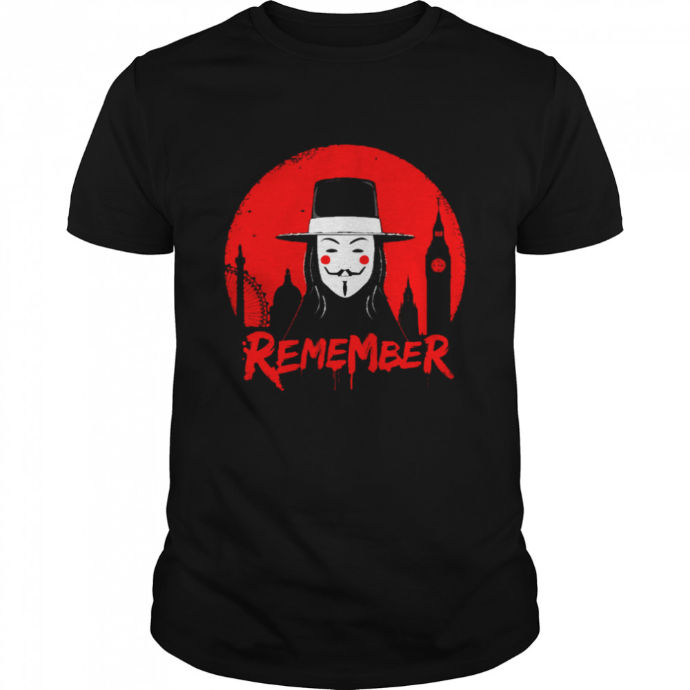 Remember The 5th Of November Guy Fawkes shirt